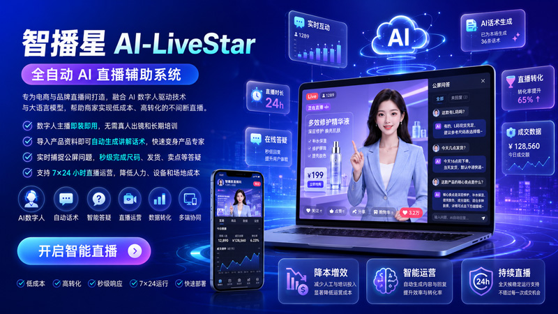 智播星 AI-LiveStar